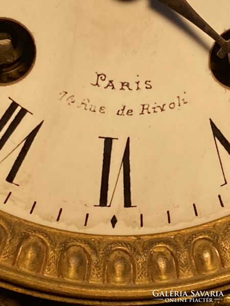 Rokokó francia kandalló óra