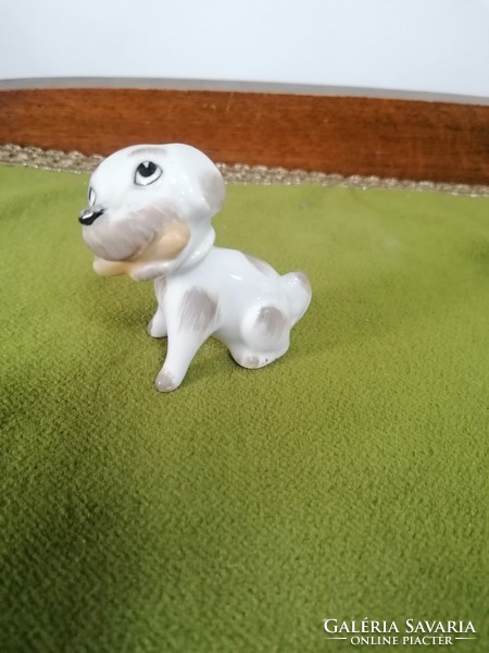 Aquincum retro nodding porcelain dog