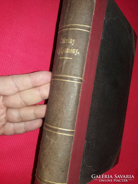 1875 Geleji Katona István :Egyházi kánonok egyházjogi könyv Szatmári Reform. Egyházmegye