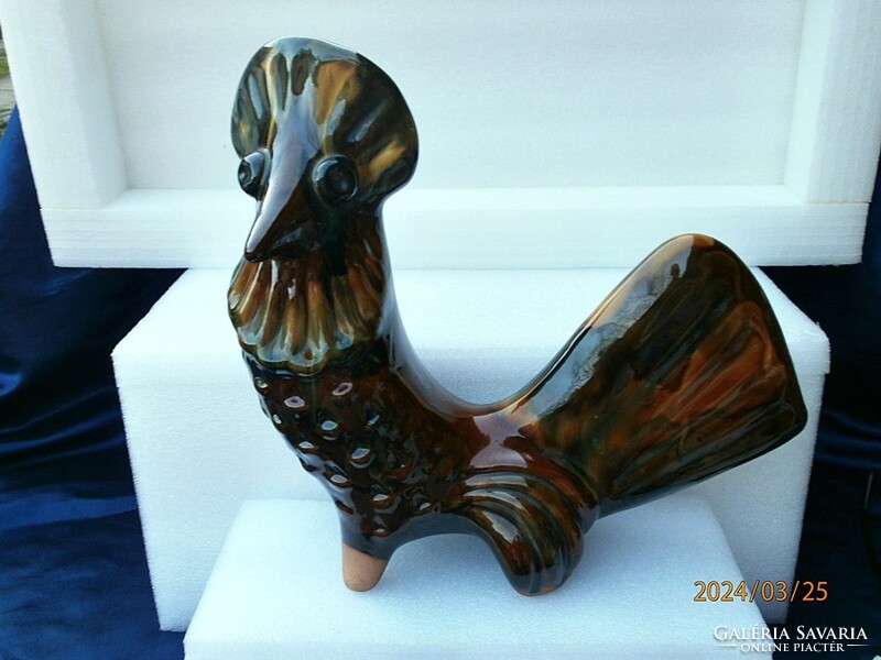 Russian ceramic peacock