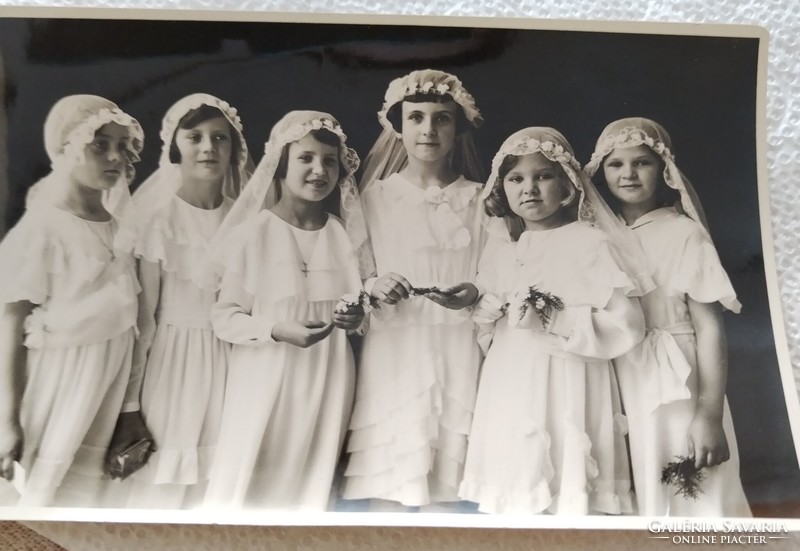 First Holy Communion 1935 photograph