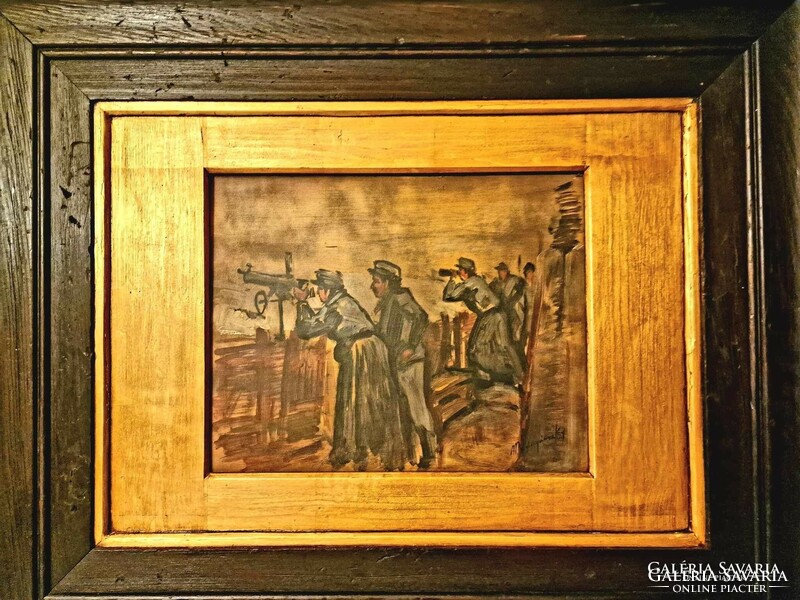 Mednyánszky - antique painting - from legacy