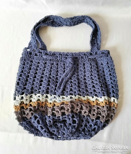 Crochet shoulder bag, backpack