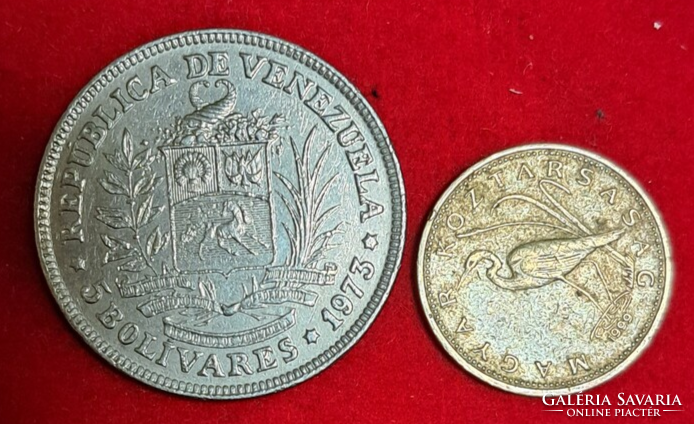 1977. Venezuela 5 bolivars (1608)