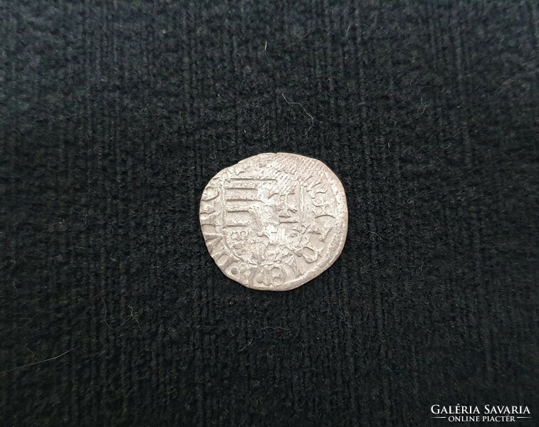 King Matthias silver denarius.