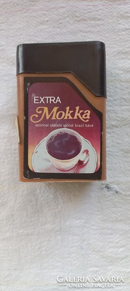 Extra mokka retro kávés doboz