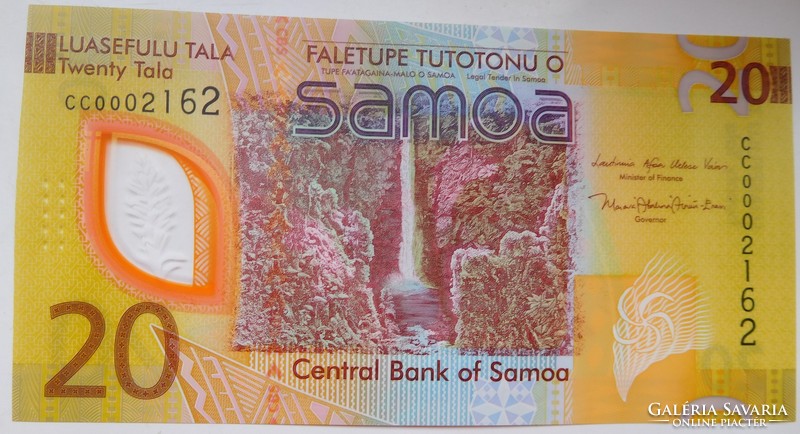 Samoa 20 tala 2023 oz polymer