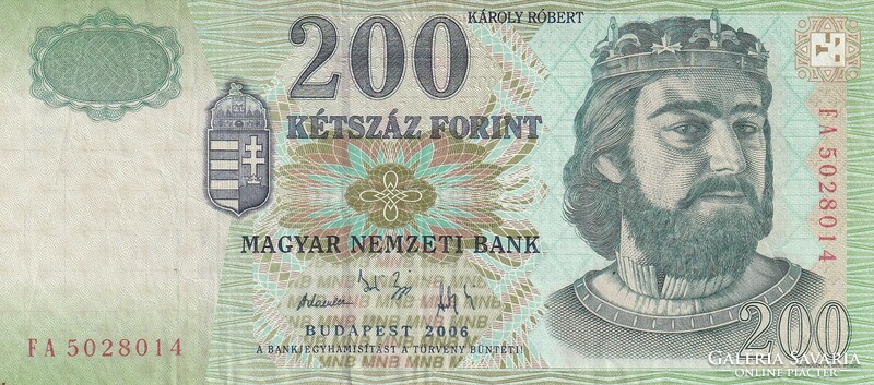 200 forint (2006) FA széria
