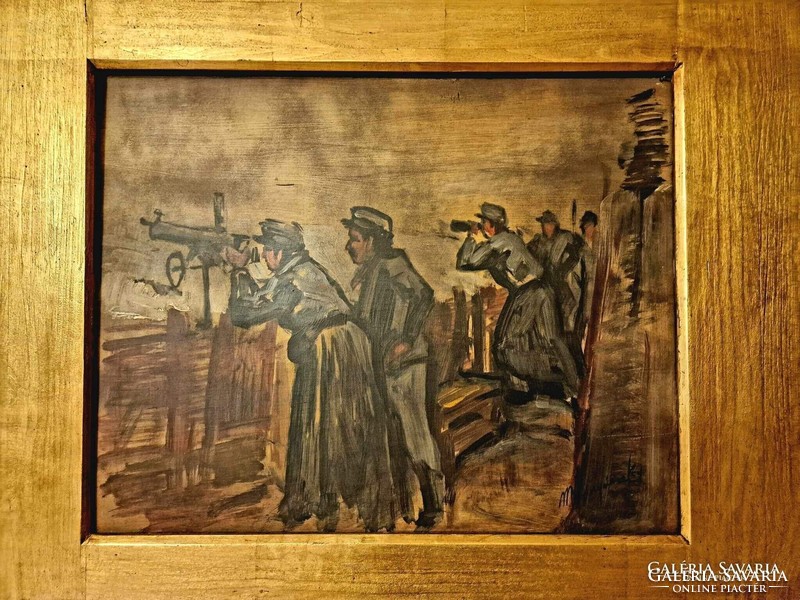 Mednyánszky - antique painting - from legacy