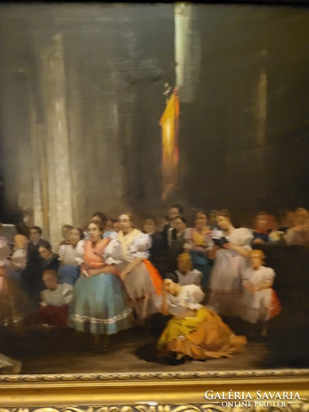 Old painting (Gyertyáni Németh Gyula) - AKCIO