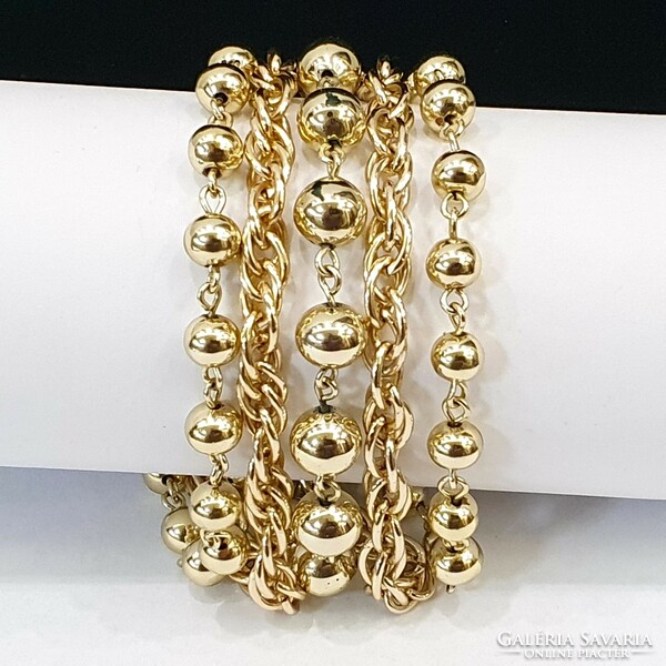 Cohn&rosenberg coro 14kt gold-plated marked vintage bracelet