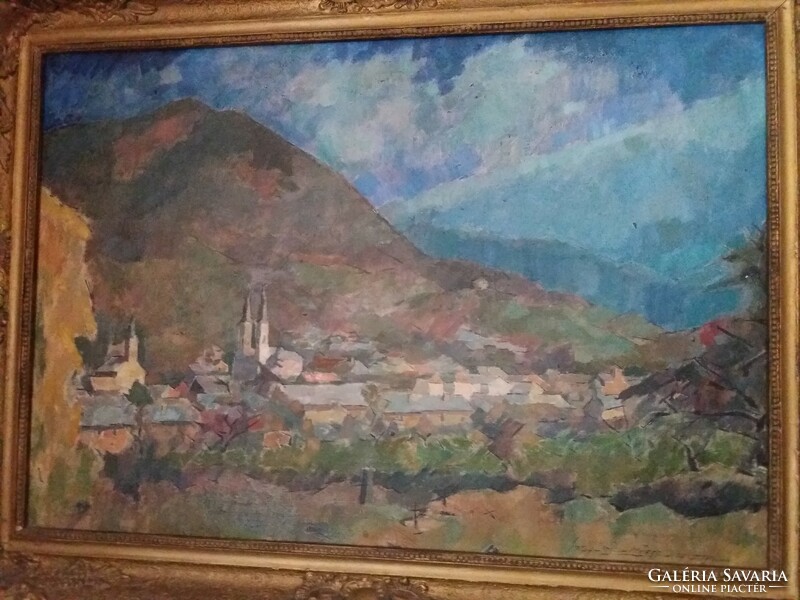 Oszkár Nagy (1883-1965) oil painting 