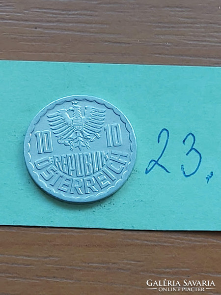 AUSZTRIA 10 GROSCHEN 1983   ALU.  23