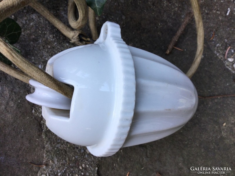 Porcelain snail lamp part