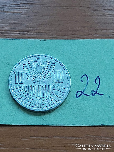 AUSZTRIA 10 GROSCHEN 1964  ALU.  22