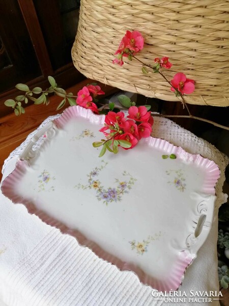 Porcelain serving tray