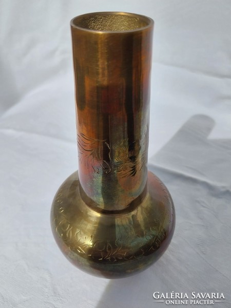 Indian copper vase