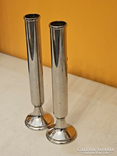 Pair of art nouveau candlesticks