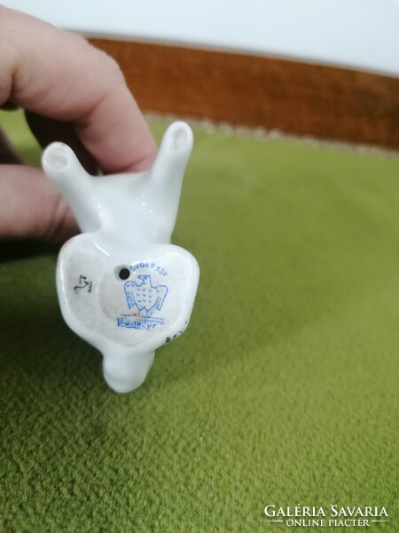 Aquincum retro nodding porcelain dog