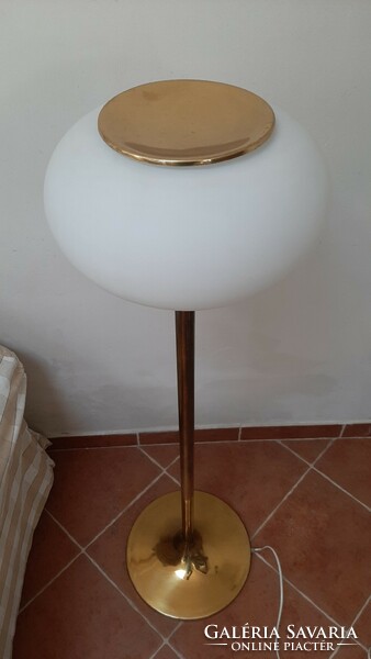 Industrial lamp, copper floor lamp