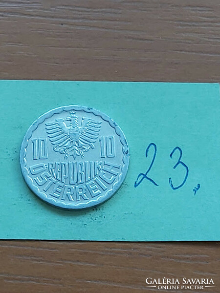 Austria 10 groschen 1991 alu. 23