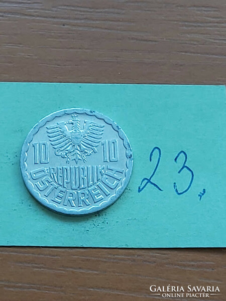 AUSZTRIA 10 GROSCHEN 1991   ALU.  23