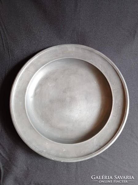 Old pewter bowl - table centerpiece