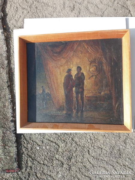 Antique oil painting