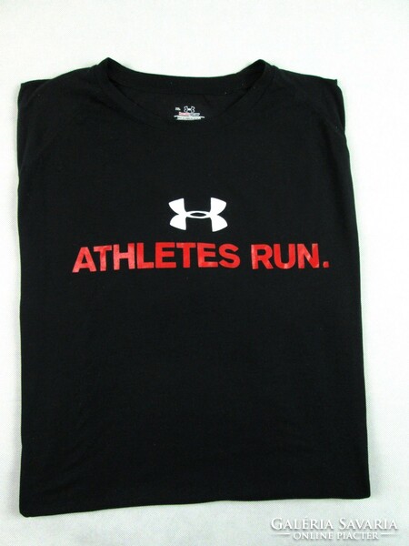 Original under armor (xl) sporty short-sleeved men's black sports top