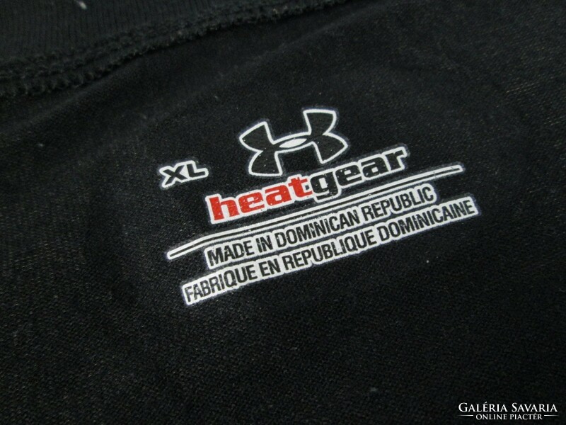 Original under armor (xl) sporty short-sleeved men's black sports top