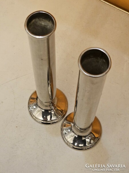 Pair of art nouveau candlesticks