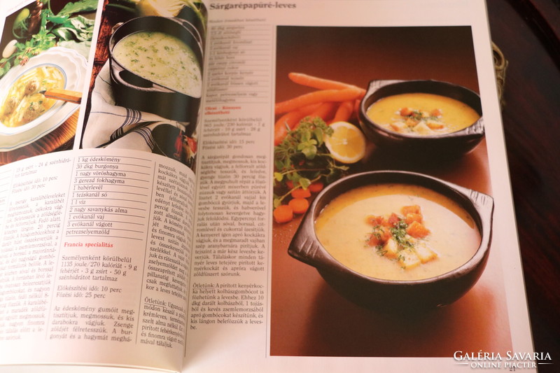 Zöldséges ételek szakácskönyv