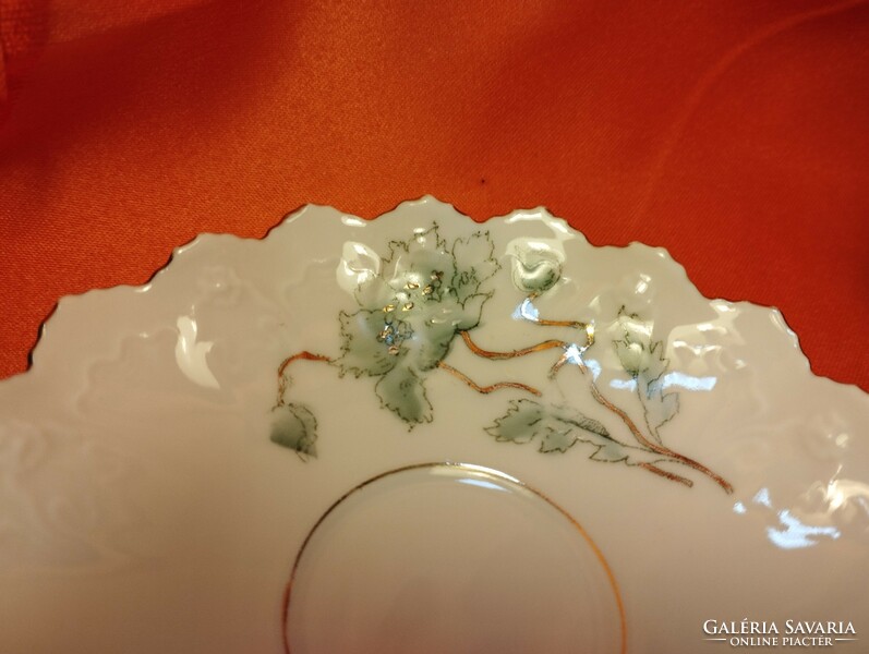 6 db. gyönyörű antik kis tányér, csészealj , MZ Austria