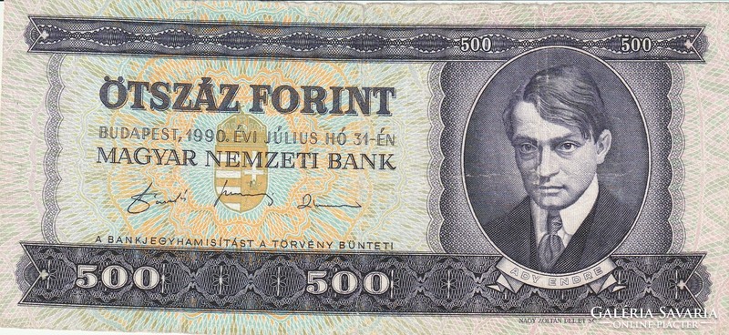 500 forint (1990)