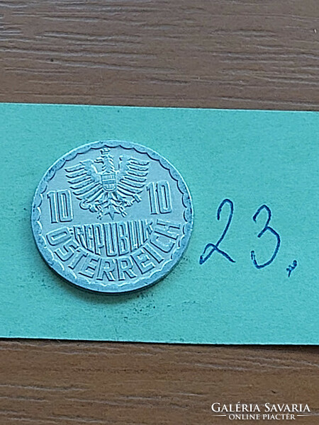 Austria 10 groschen 1984 alu. 23