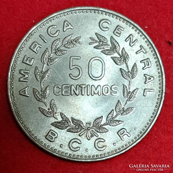 1972. Costa Rica 50 Centimos (1617)