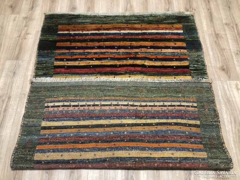 Shiraz - Iranian (Persian) gabbeh - hand-knotted wool rug, 150 x 218 cm