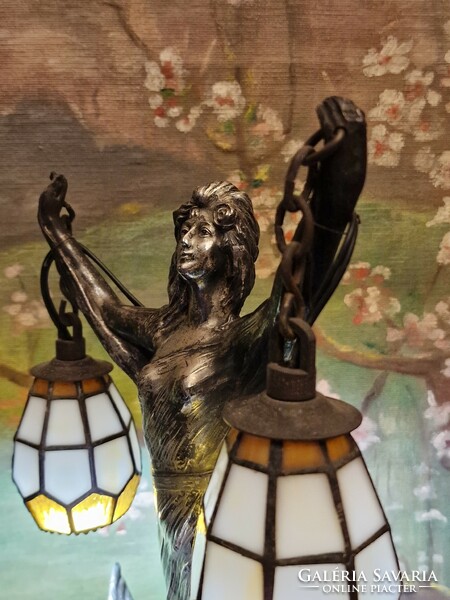 Old art nouveau lamp