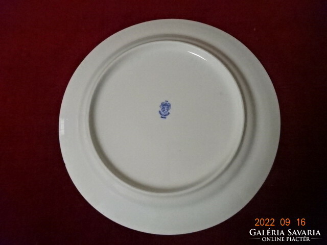 Alföldi porcelain, flat plate with sunflower pattern. He has! Jokai.