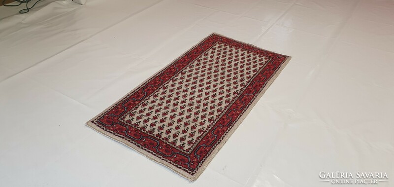 2549 Hindu mir hand knotted wool Persian carpet 73x136cm free courier