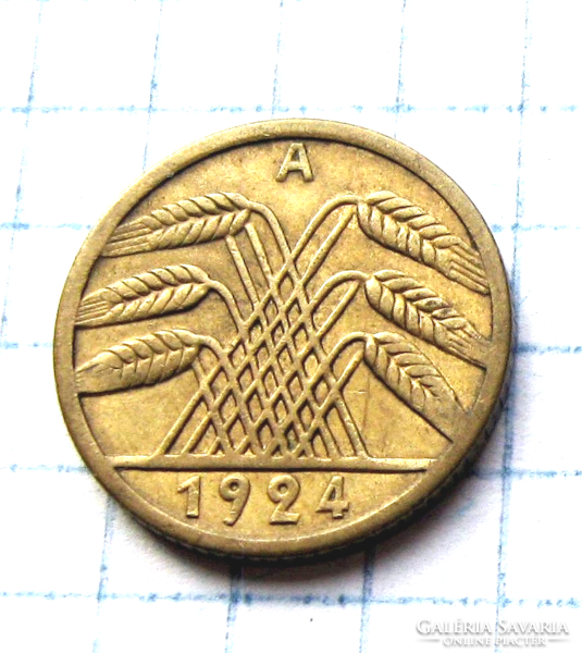 Germany - 5 rentenpfennig - 1924
