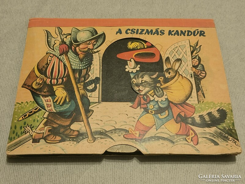 Csizmás kandúr 1963 mesekönyv