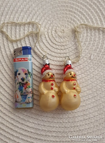 Christmas tree decorations - snowmen