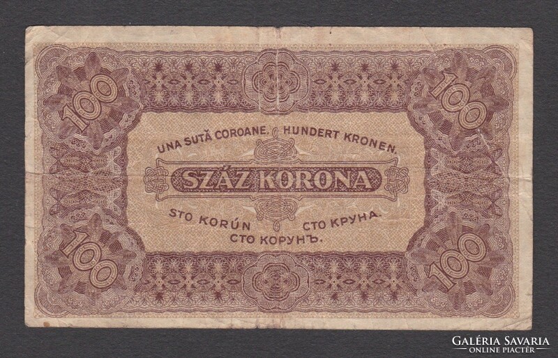 100 Korona in pairs (1920 and 1923) (vg,vg)