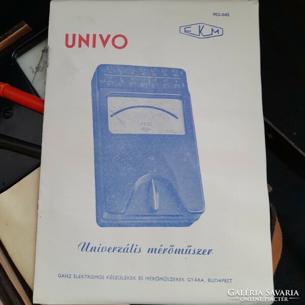 UNIVO - Univerzális RETRO Mérőműszer
