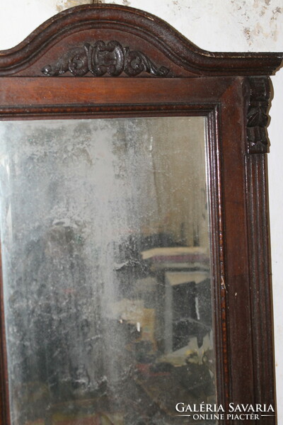 Antique old German wall mirror 499