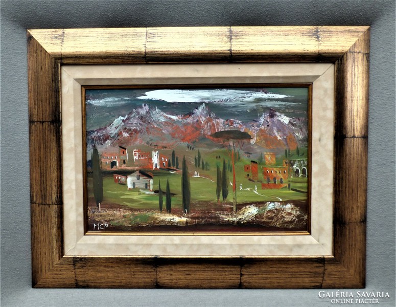 Quality oil painting, miller c. Paul (1894-1981)!!!