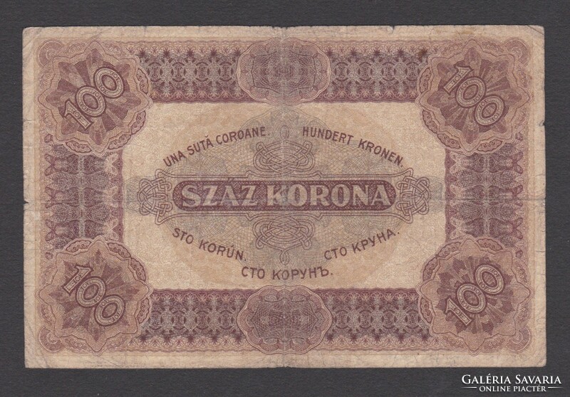 100 Korona párban (1920 és 1923) (VG,VG)