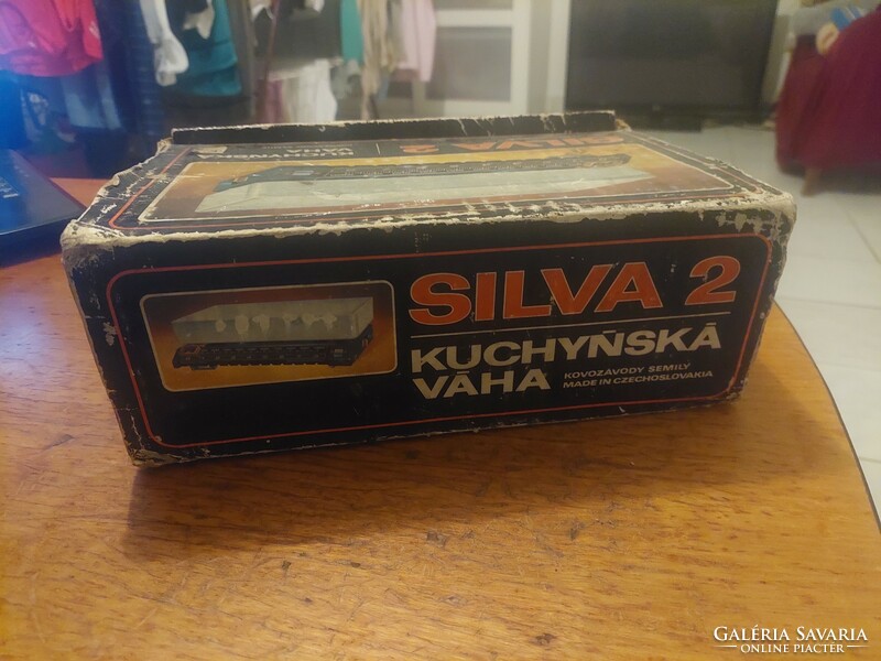 Retro silva 2 kitchen scales in a box