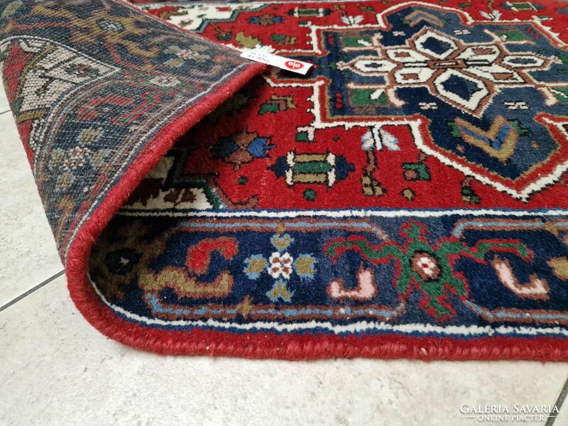 Indo heriz 90x165 hand-knotted wool Persian carpet mz253
